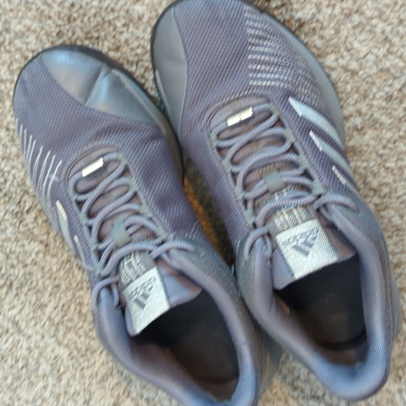 Adidas Men\'s‎ Pro Spark 2018 Gray Athletic Running Shoes Size 9